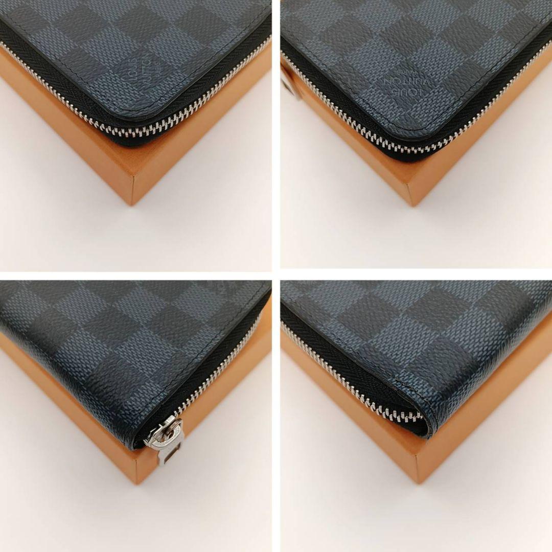 ルイヴィトン　ジッピーウォレット　ヴェルティカル　ダミエコバルト　長財布