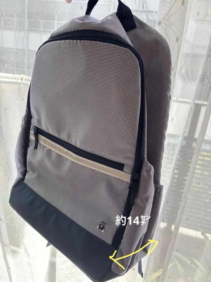 【新品未使用】familiarチェック柄 リュック