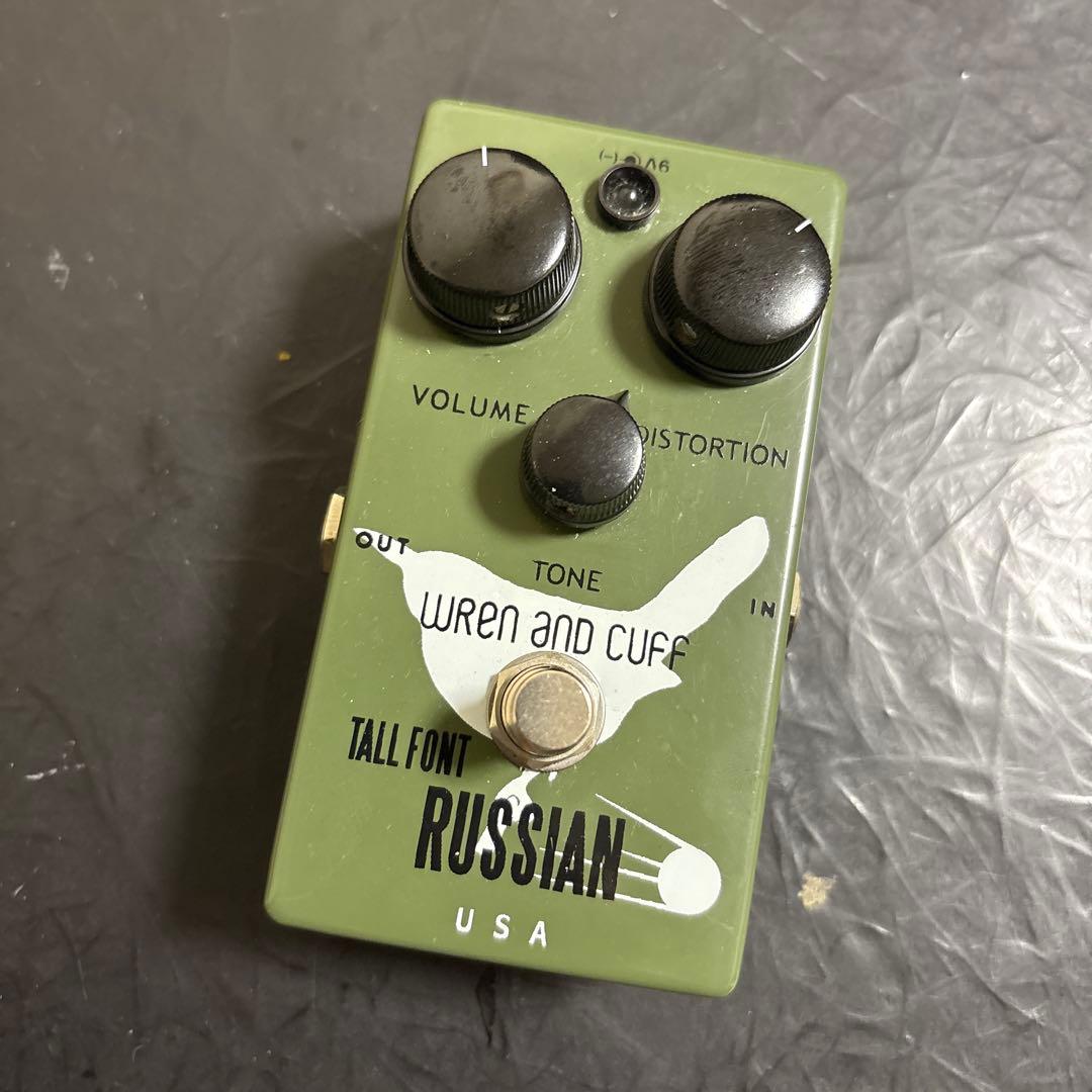 ギター Wren and Cuff Tall Font Russian