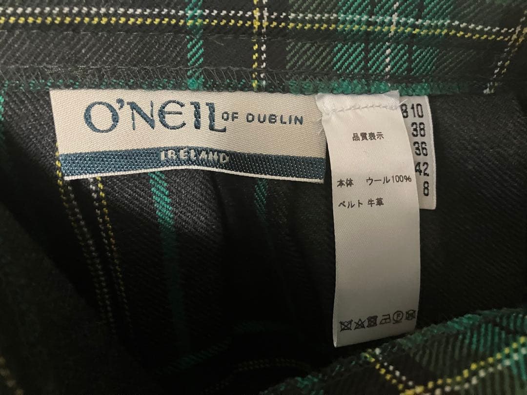 O'NEIL OF DUBLIN プリーツスカート 38
