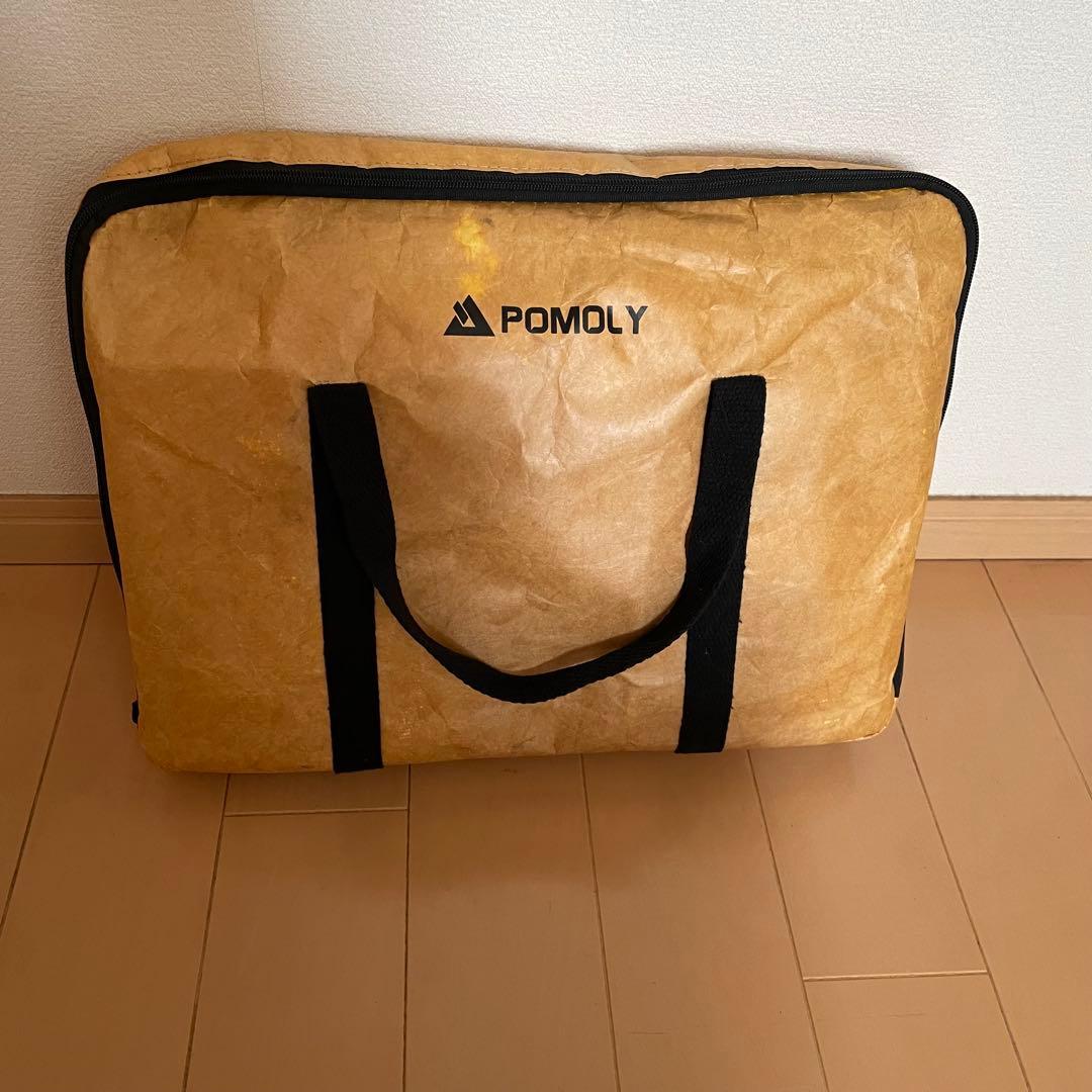 POMOLY T1 Max 折りたたみチタン薪ストーブ サイドテーブル付き