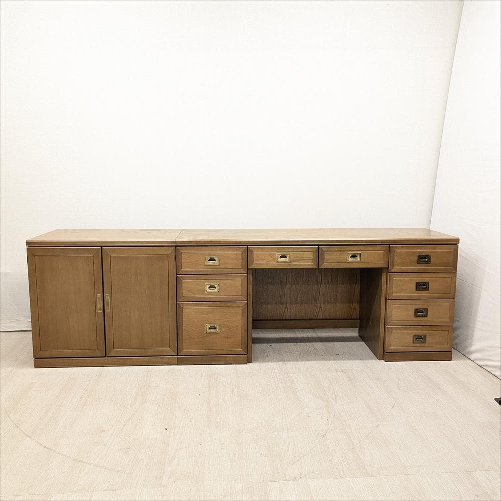 美品　久和屋　ドレッシングチェスト　キャビネット　机　デスク　収納棚　チェスト