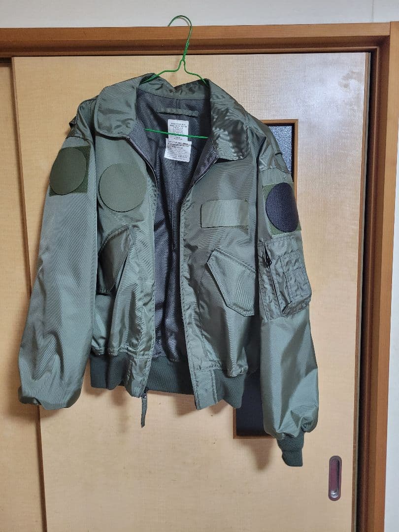 HOUSTON CWU-36P セージ フライトジャケット ヒューストン