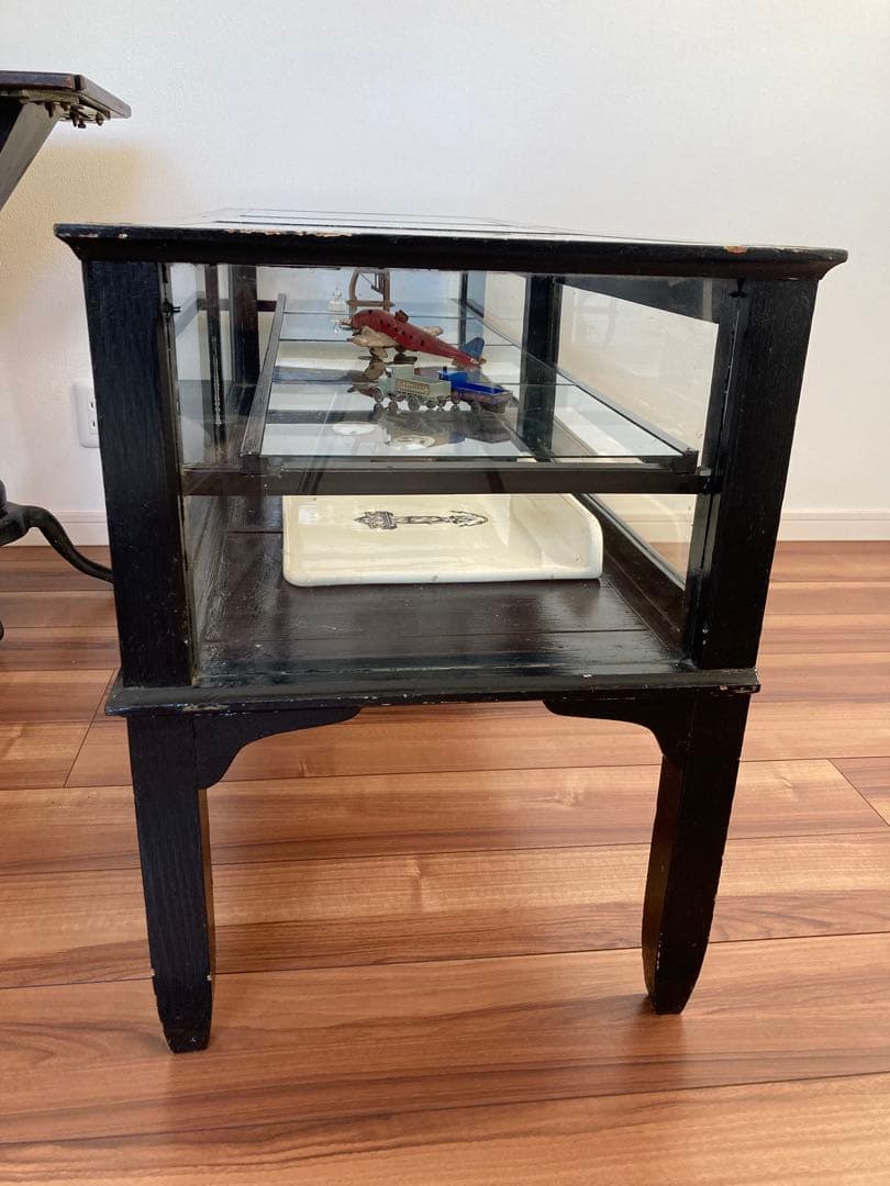 アンティークガラスショーケース