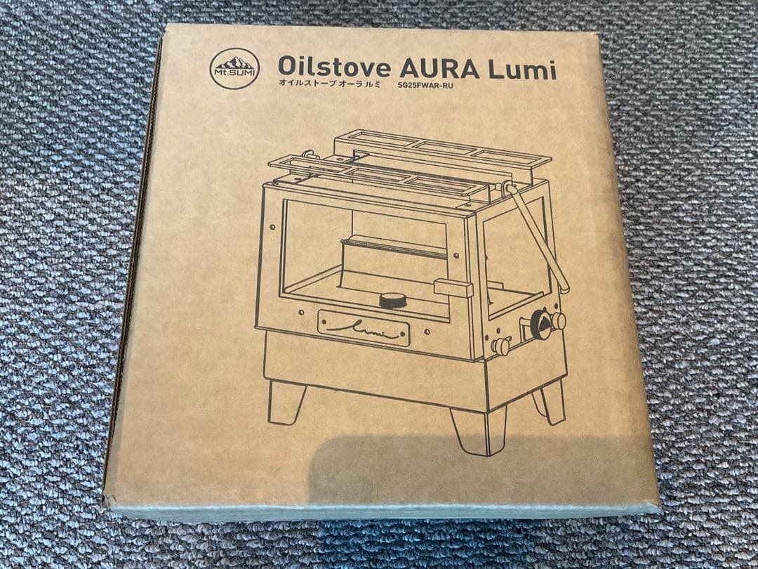 Mt.SUMI オイルストーブ AURA Lumi SG25FWAR-RU