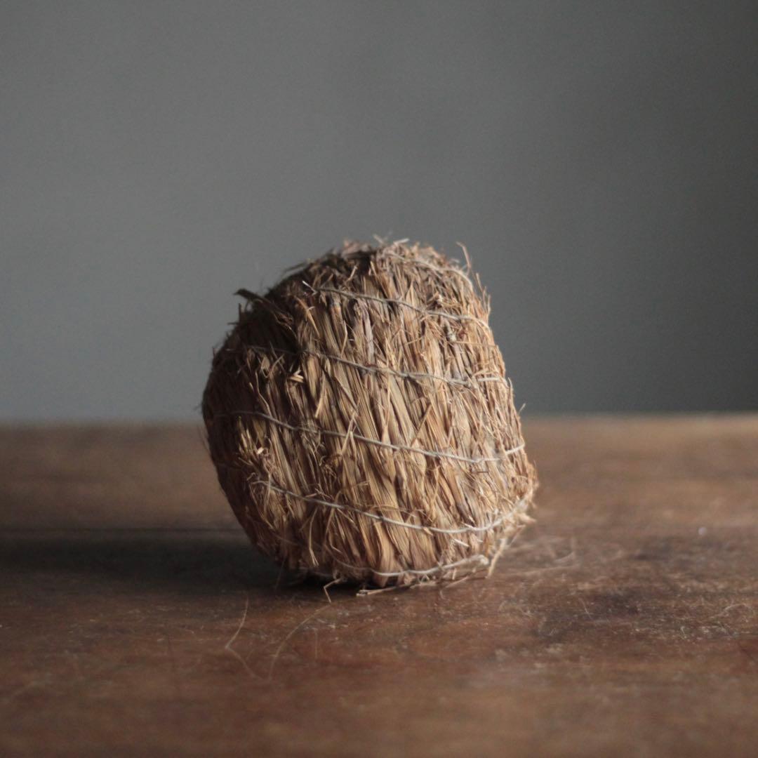 鳥籠の 鳥の巣 古道具 アンティーク オブジェ