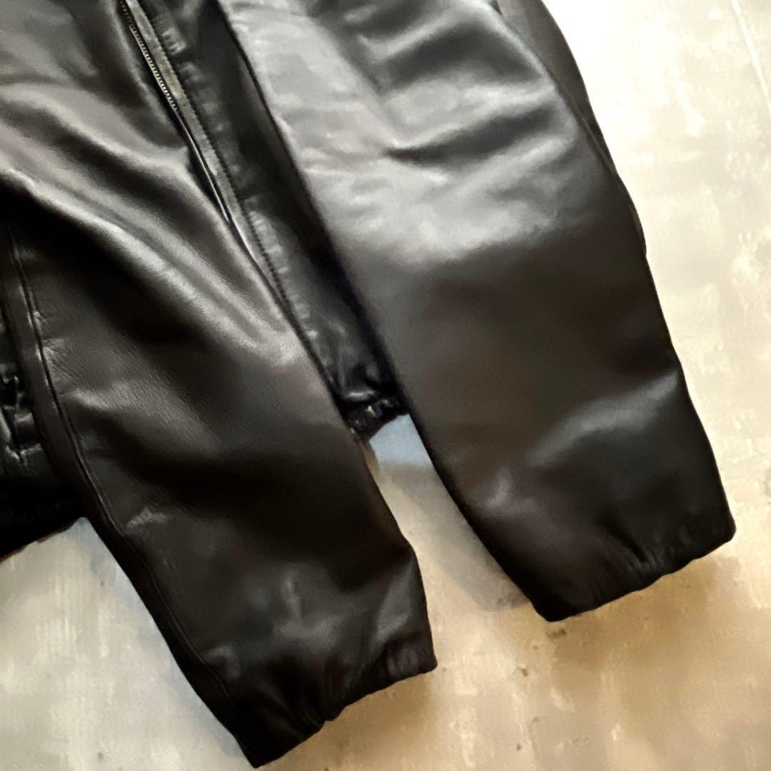 Dulcamara ドゥルカマラ レザージャケット　バルーンブルゾン ドッキング