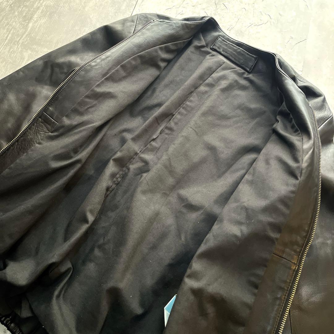 Dulcamara ドゥルカマラ レザージャケット　バルーンブルゾン ドッキング