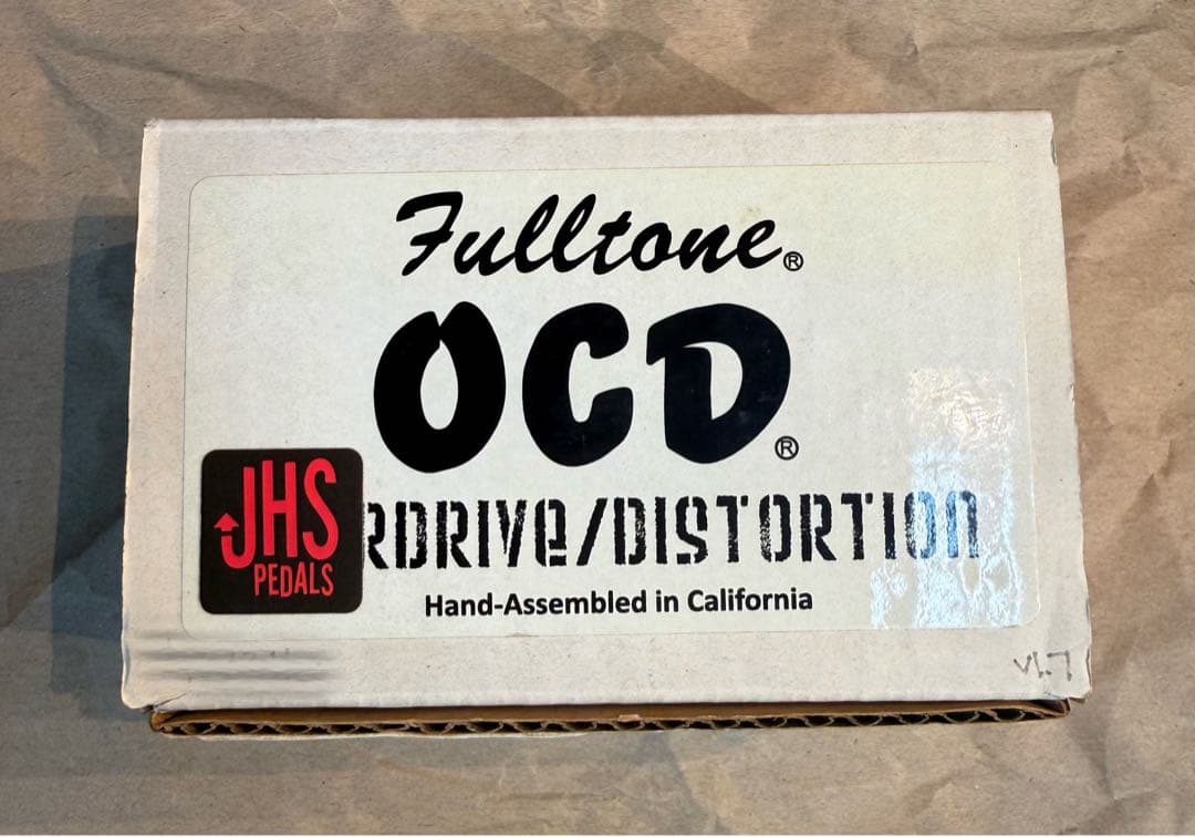 ギター JHS Pedals Fulltone OCD Prescription Mod