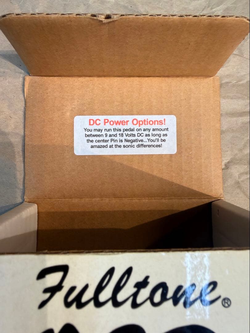 ギター JHS Pedals Fulltone OCD Prescription Mod