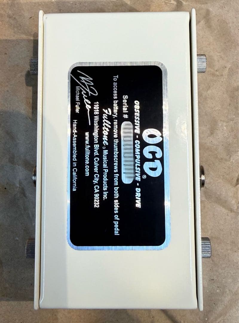 ギター JHS Pedals Fulltone OCD Prescription Mod