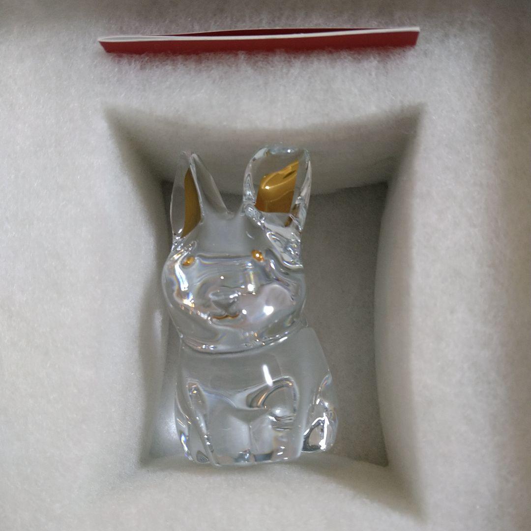 ★新品★Baccaratバカラ ミニマルズ ラビット ゴールド