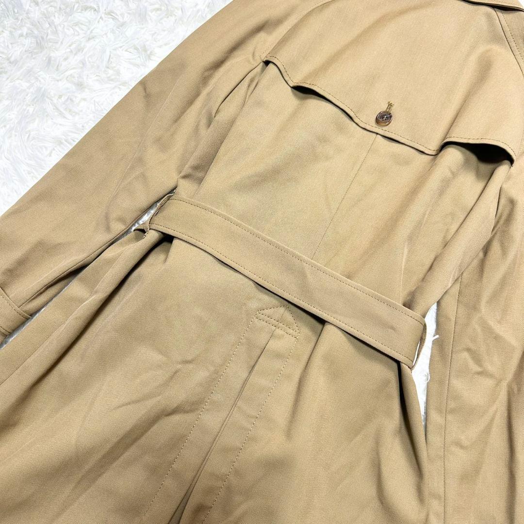 【美品】23区 トレンチコート 総柄 ベルト付き ベージュ Mサイズ