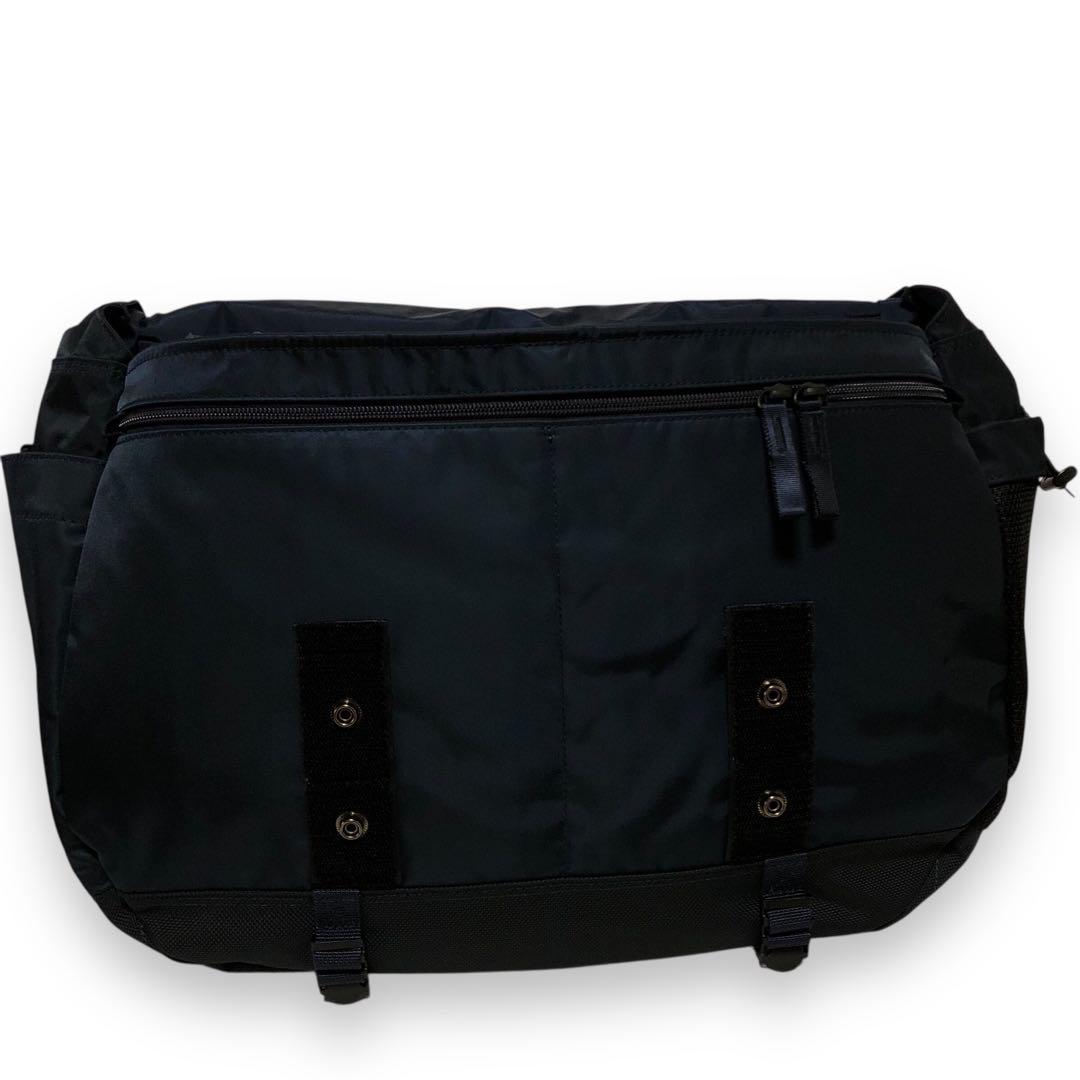 未使用級✨ポーターライド メッセンジャーバッグ ショルダーA4可 ネイビー大容量