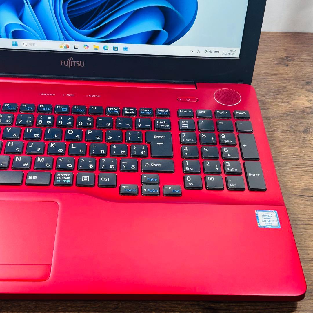 corei7★SSD512/16GB★Windows11オフィス付き★カメラ