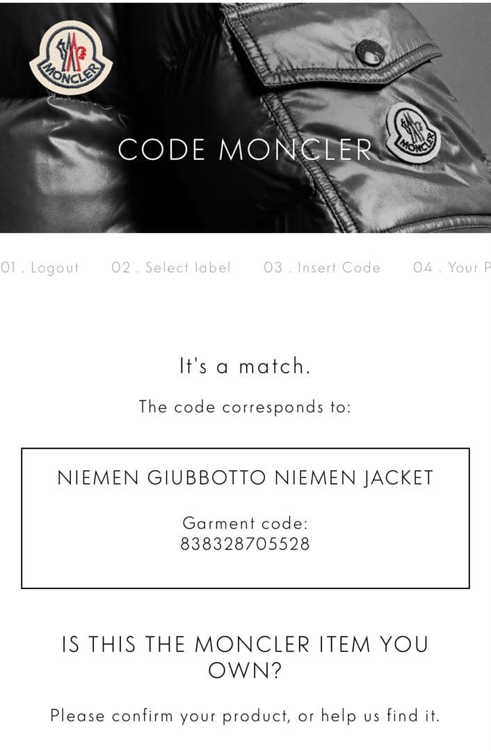 最終値下げ！＊MONCLER モンクレール＊NIEMEN サイズL