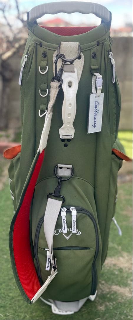 キャロウェイ アドバンス キャディバッグ 22 JM カーキ　中古