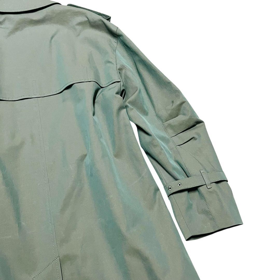 希少✨　【英国製】【玉虫】　大草直子さん着用　アクアスキュータム　トレンチコート
