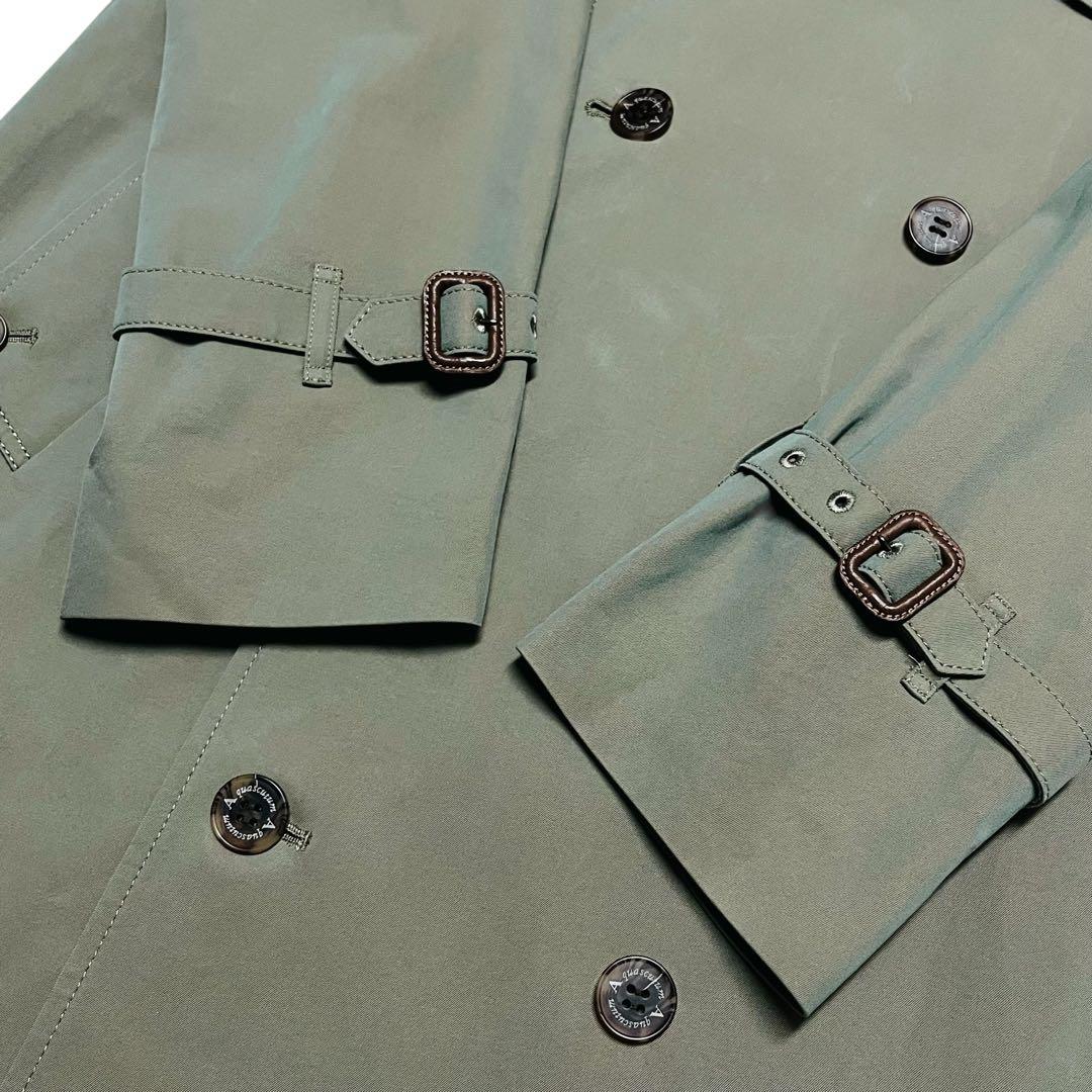 希少✨　【英国製】【玉虫】　大草直子さん着用　アクアスキュータム　トレンチコート