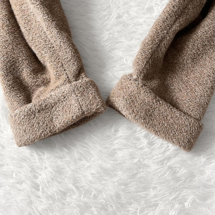 あ AIGNER アルパカ スタンドカラーロングコート