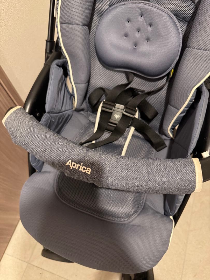 【美品】Apricaアップリカ＊折りたたみベビーカー ラクーナ AB型対面新生児