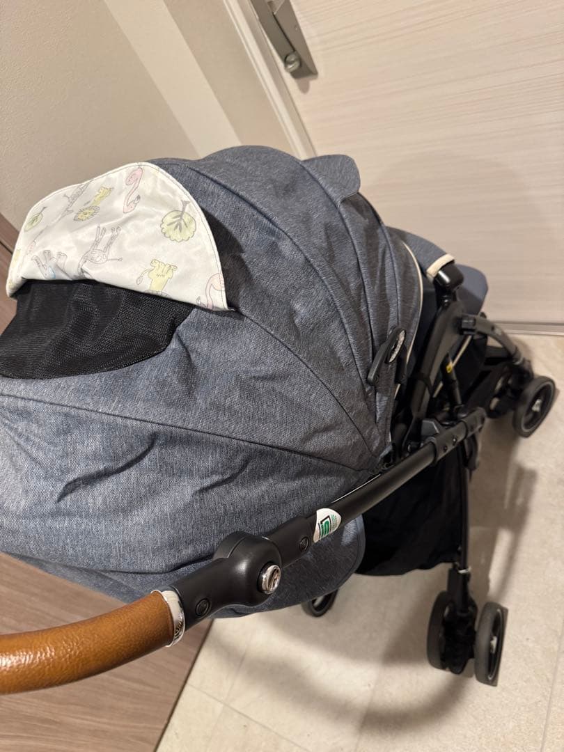 【美品】Apricaアップリカ＊折りたたみベビーカー ラクーナ AB型対面新生児