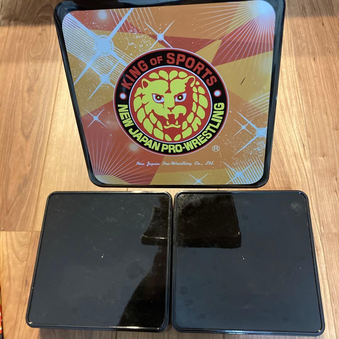 【数量限定レア‼︎】新日本プロレス2014お正月オリジナル　お重箱　風呂敷　お花見
