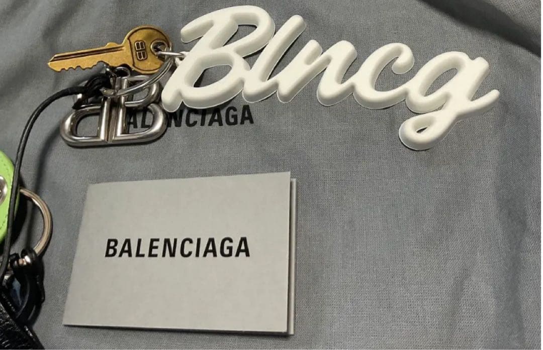 BALENCIAGA LE CITY チャーム　キーチャーム　現行モデル