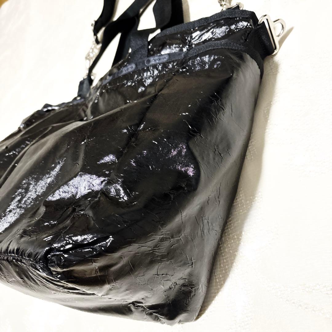 新品級 レスポートサック 2way ママバック トートバッグ ショルダー 黒