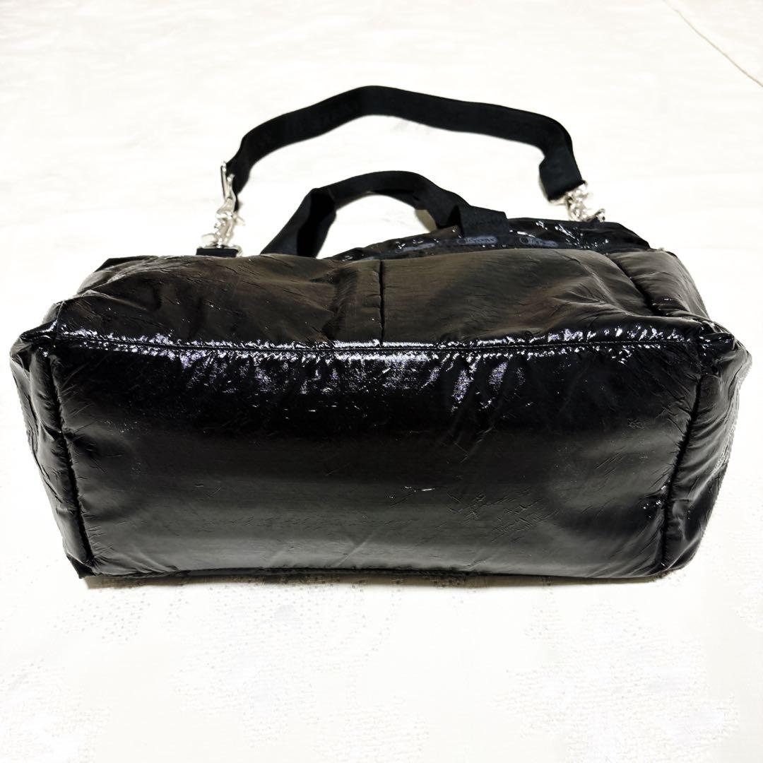 新品級 レスポートサック 2way ママバック トートバッグ ショルダー 黒