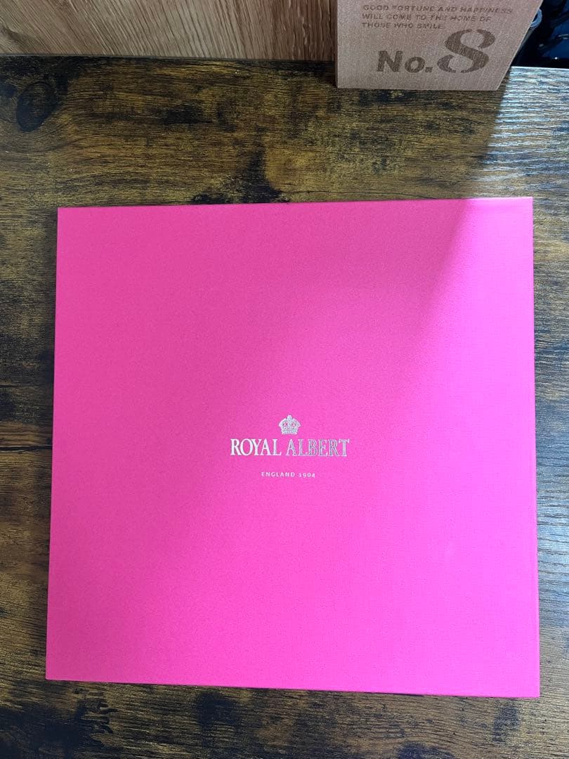 【新品希少】ロイヤルアルバート チーキー ピンク ディナープレート ヴィンテージ