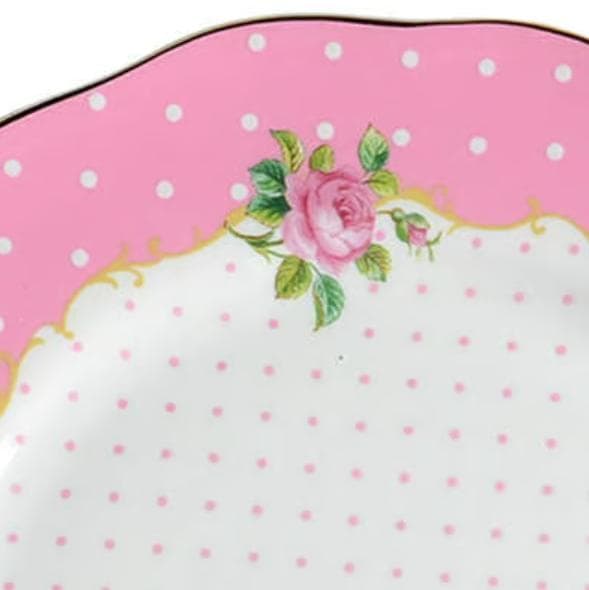 【新品希少】ロイヤルアルバート チーキー ピンク ディナープレート ヴィンテージ