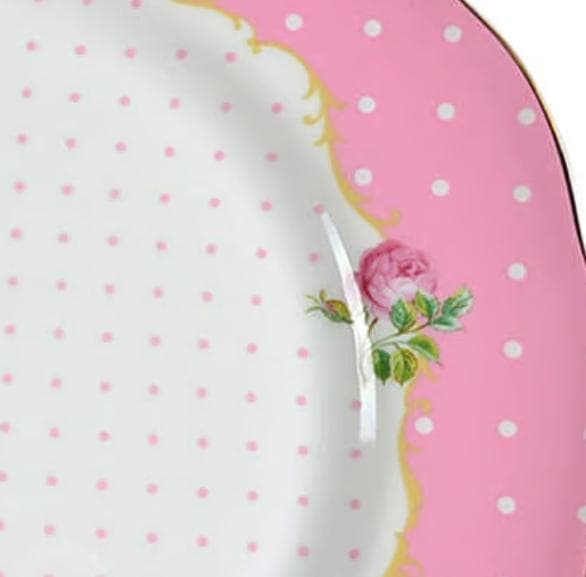 【新品希少】ロイヤルアルバート チーキー ピンク ディナープレート ヴィンテージ