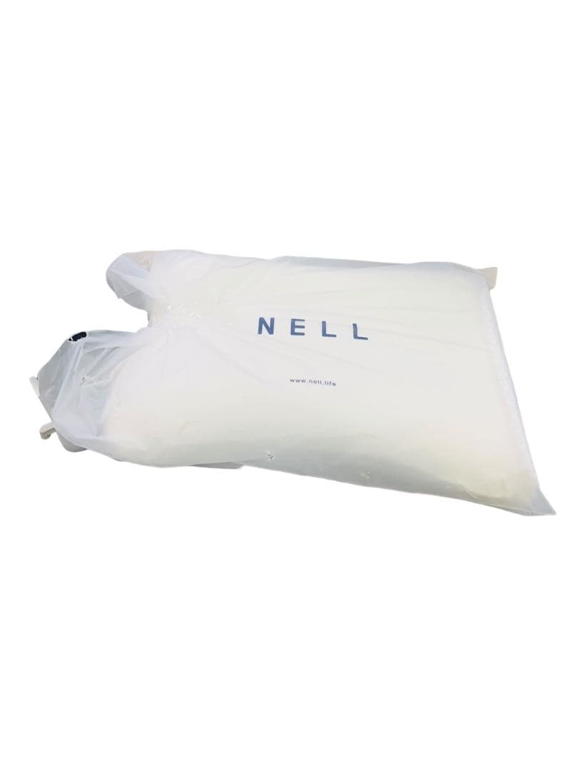 【開封済・未使用】 NELL まくら 枕 安眠 快眠 枕カバー付き 体圧分散