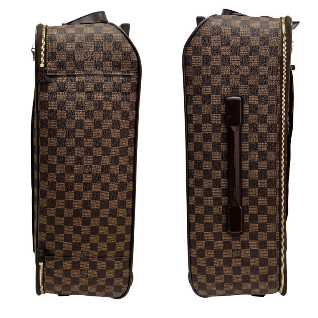 美品 ルイヴィトン ダミエ ペガス55 キャリー スーツケース N23294