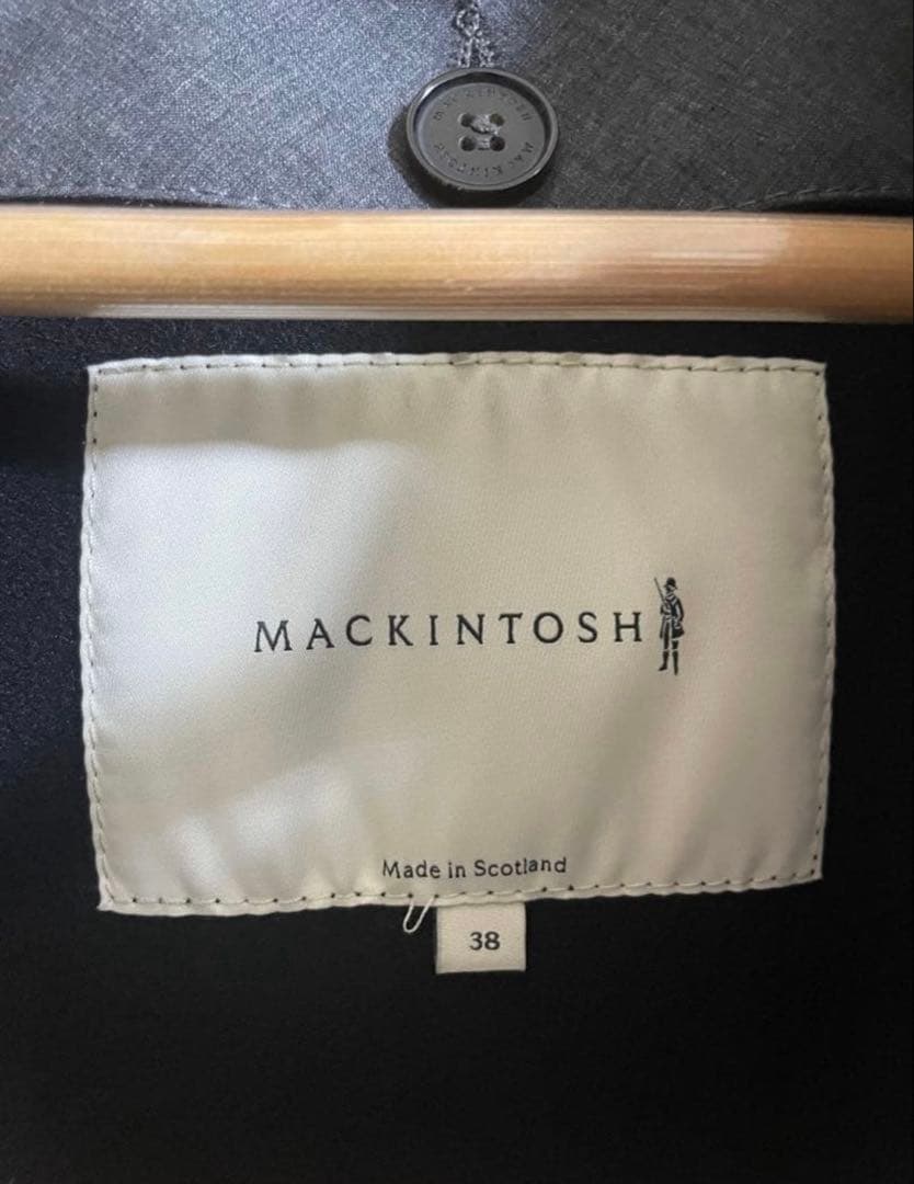 MACKINTOSH マッキントッシュ　ダンケルド ショート丈　ゴム引きコート