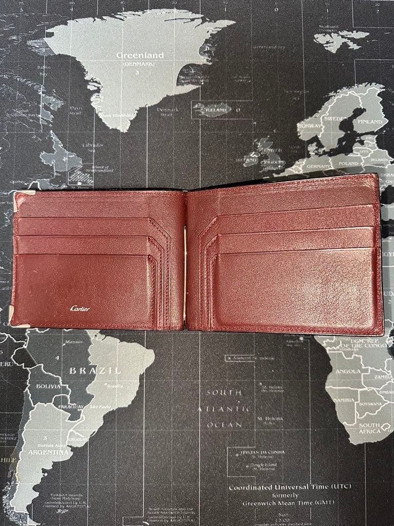 Cartier カルティエ マネークリップ 二つ折り 正規品