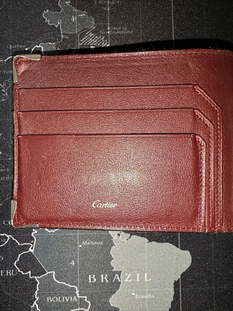 Cartier カルティエ マネークリップ 二つ折り 正規品