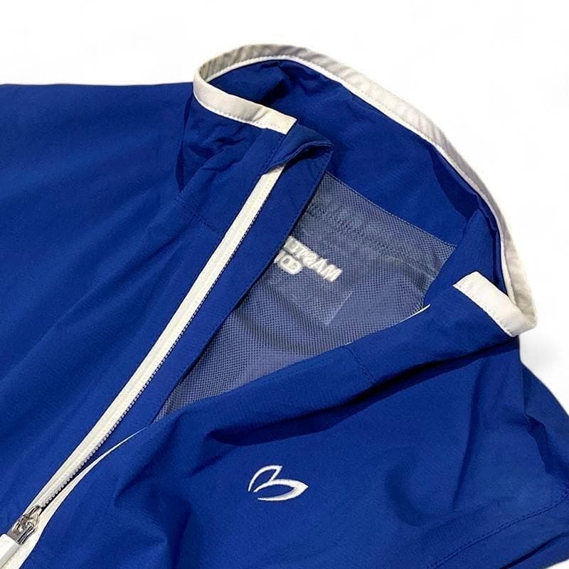 マスターバニーエディション 2way レイン ジップ ワンピース ブルー 0