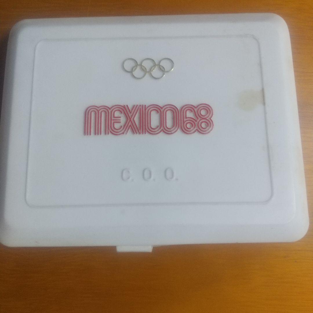 T*N様 純銀製プレート メキシコオリンピック 1968年 記念メダル