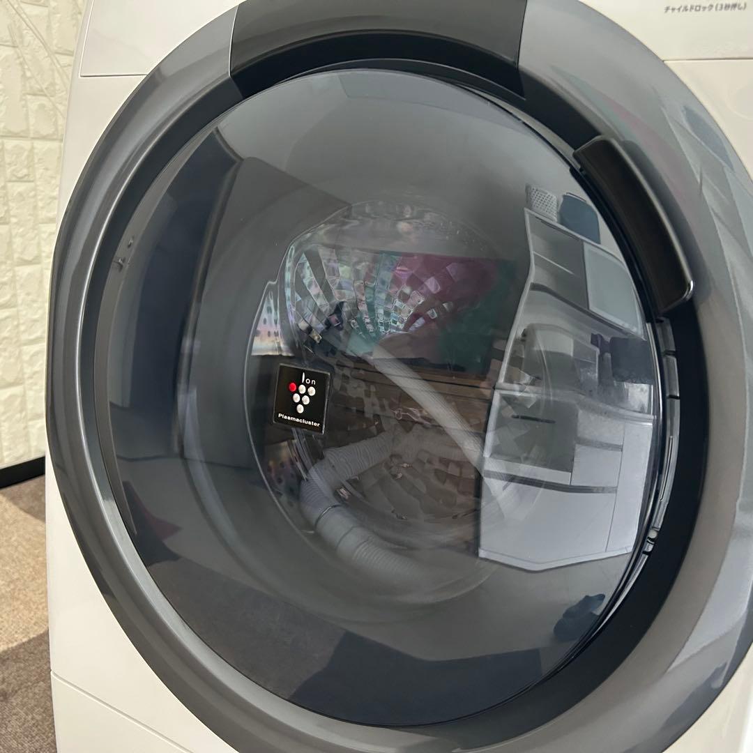 都内23区送料無料❗️ SHARP ES-S7C-WL ドラム式洗濯乾燥機✨