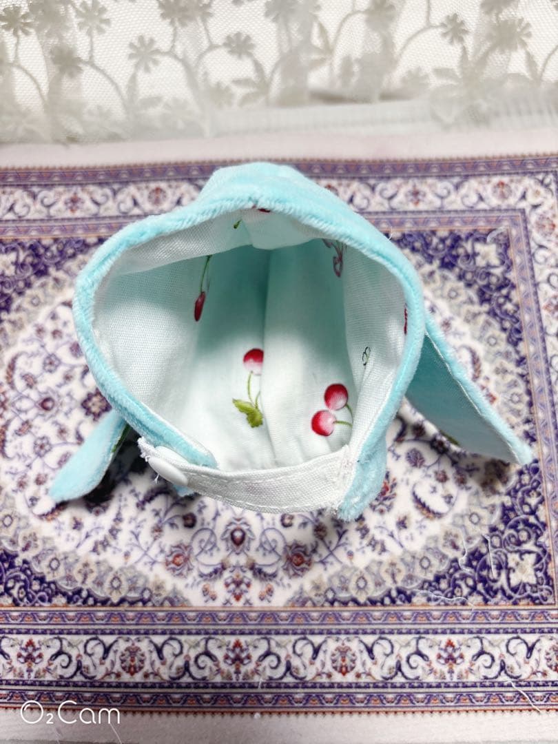 ☆【YukoAsaki】白パーカー（印刷あり）、アニマル帽子熊&うさぎ☆