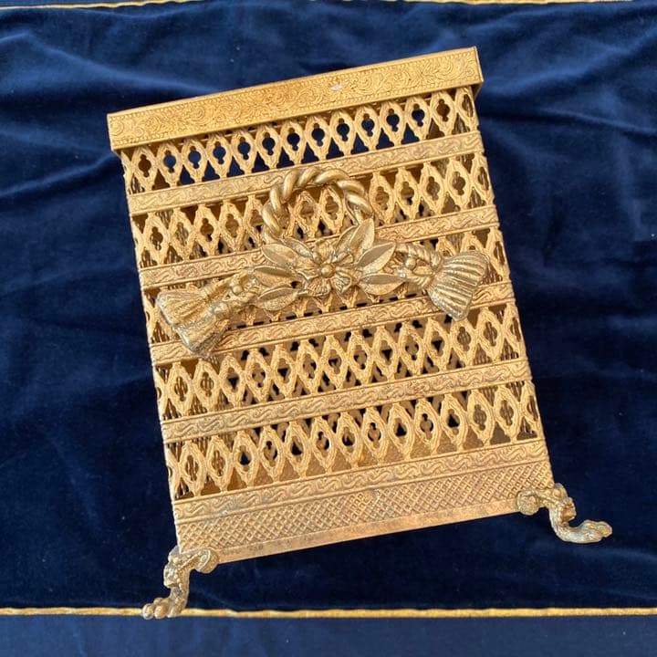 ヴィンテージ　スタイルビルト正方形ティッシュボックス