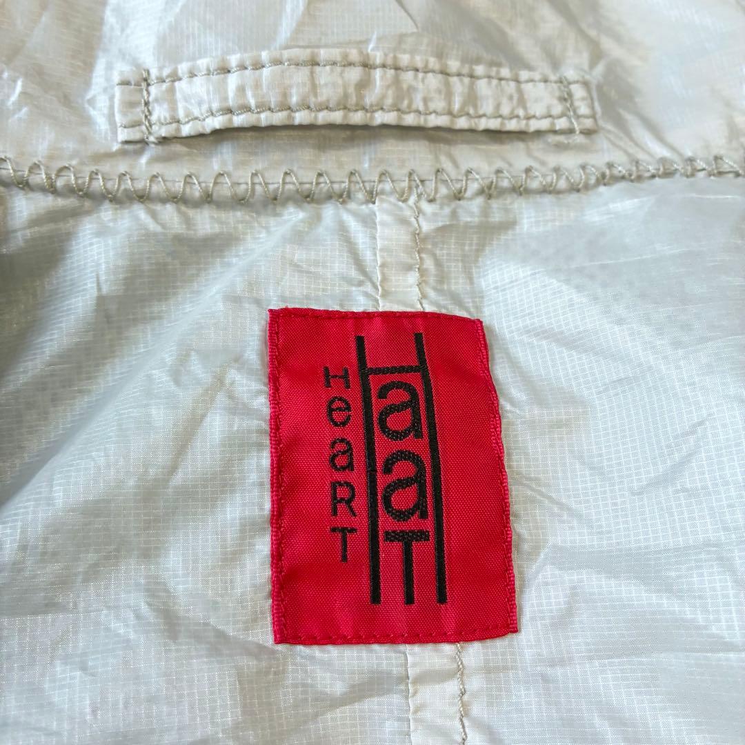 HaaT イッセイミヤケ ロングコート ナイロン ライトベージュ