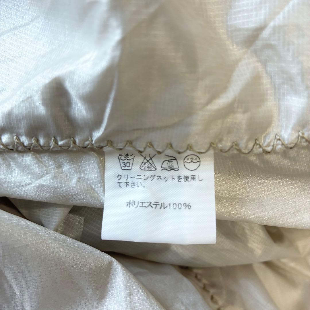 HaaT イッセイミヤケ ロングコート ナイロン ライトベージュ