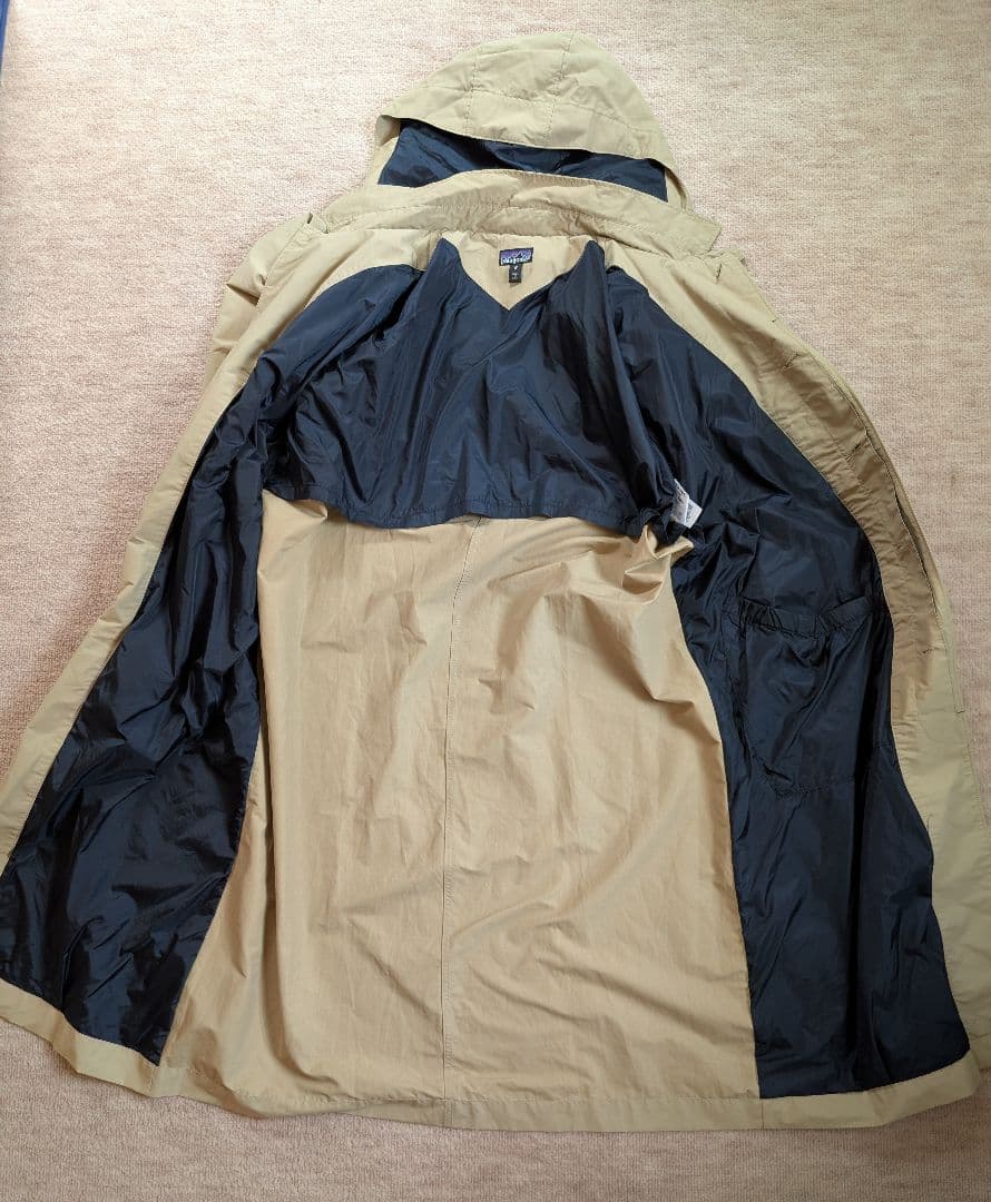 パタゴニア　シティレインコート　90s USA製　希少Sサイズ 美品　保存袋付