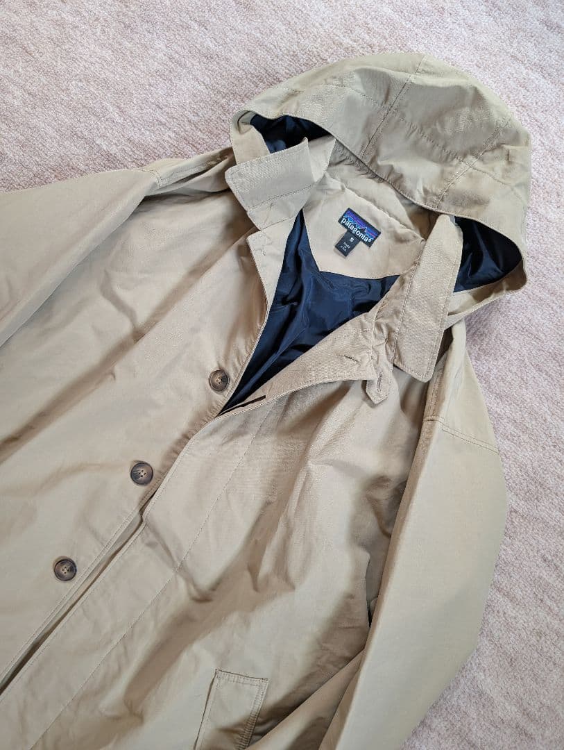 パタゴニア　シティレインコート　90s USA製　希少Sサイズ 美品　保存袋付
