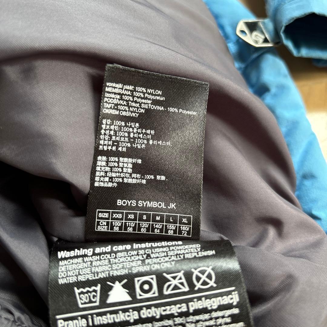 【送料無料】【訳アリ】【上下セット】バートン　スノーボードウェア 120㌢