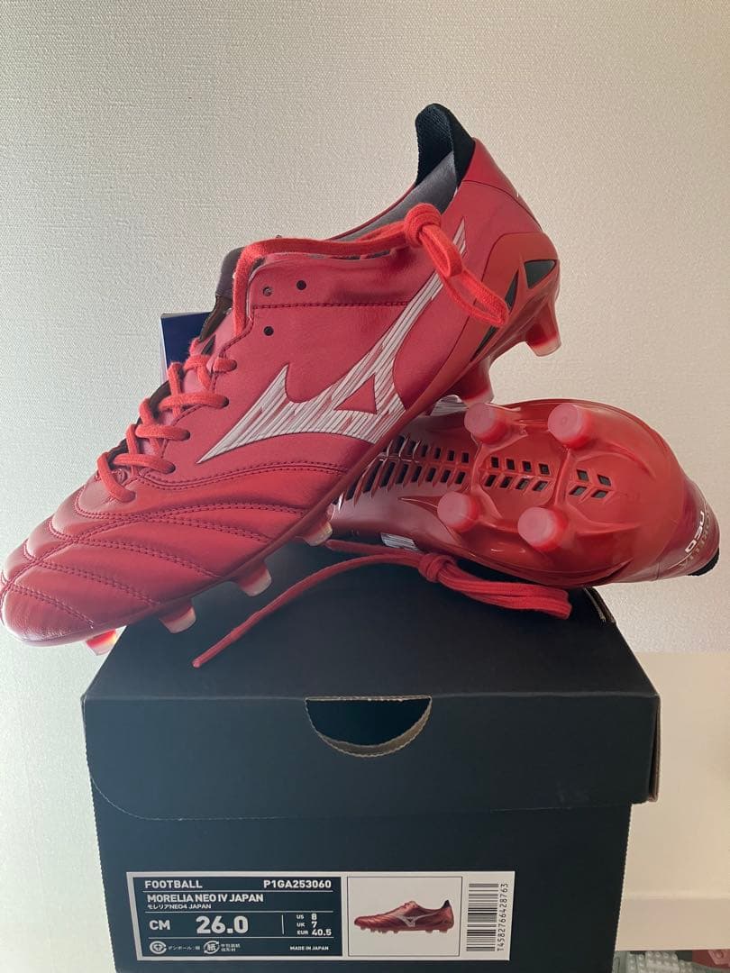 HKさん専用 ミズノ モレリアネオ 4 JAPAN 26.0 Morelia