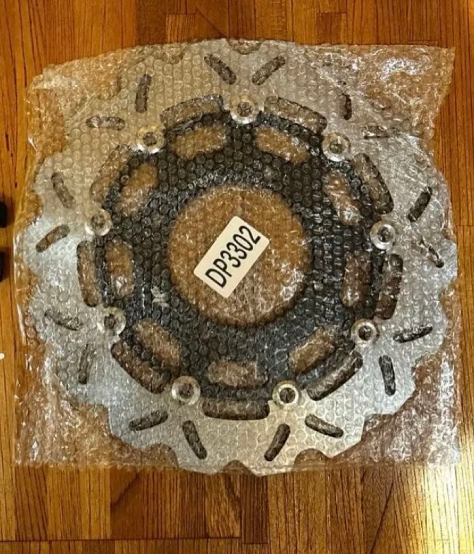 ZX-6R デュアルキャリパーブラケット&300mmディスクローター